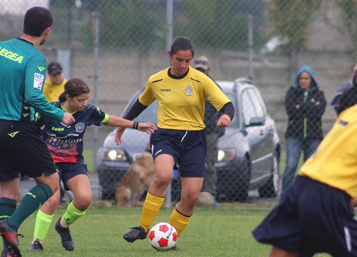 Under 15, il match tra Aosta C511 e Femminile Juventus (foto Fb Femminile Juventus Torino)