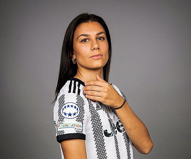 Pagelle, Agnese Bonfantini segna il gol della Juventus Women nel primo tempo (foto Instagram agnesebonfantini)