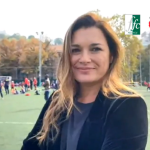 Alena Seredova, madrina del Torneo Amici per la Ricerca (foto Fb CBS Scuola Calcio)