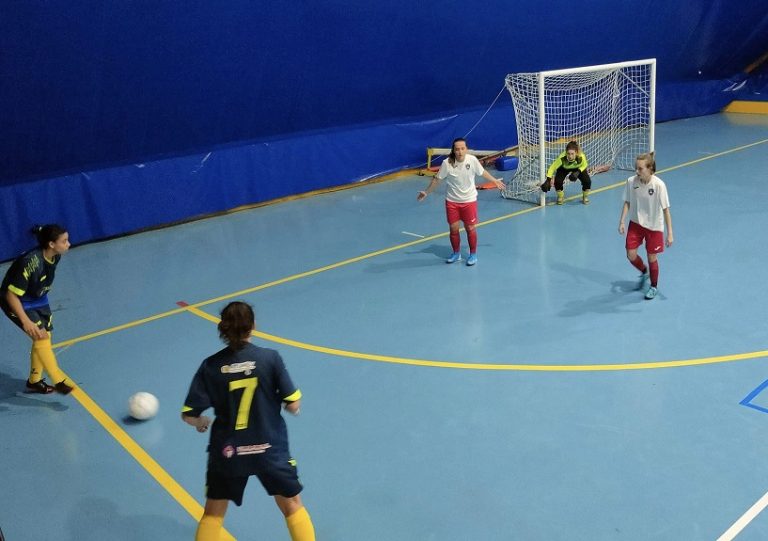 Campionato regionale calcio a 5, Aurora Nichelino vs Freedom (foto Fb ASD AURORA NICHELINO)