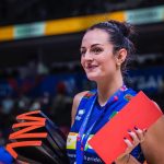 Caterina Bosetti premiata alla recente Nations League (foto Instagram caterinabosetti)