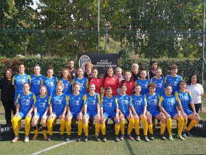 Eccellenza Girone B, la formazione della Femminile Juventus al completo