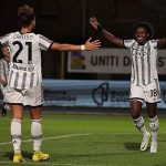 Lineth Beerenstey autrice del primo gol della Juventus Women (foto instagram linethbeerensteyn)