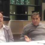 Marcello Boccali e il presidente Angelo Frau