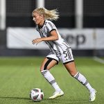Amanda Nilden alla Juventus Women dal 2021 (foto Instagram amandanilden)