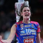 Cristina Chirichella, centrale del Novara (foto Instagram cristinachirichella10)