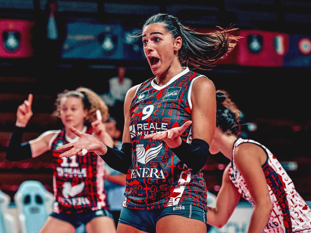 Francesca Villani eletta MVP per la terza partita consecutiva (foto Instagram francescavillani9)