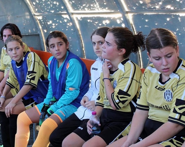 Le Under 12 di Alberto Pinna (foto Fb Femminile Juventus Torino)