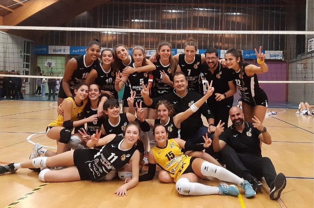 Serie B2 femminile, Pizza Direma Club vince al tie break ad Alba e sale al secondo posto (foto Fb ISSA Novara)