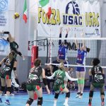 Serie B2 femminile, le immagini di Rivarolo-Lessona (foto Fb Finimpianti Rivarolo Volley)