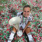 Tuija Hyyrynen ha vinto 10 trofei con la maglia della Juventus Women (foto Instagram tuijahyy)
