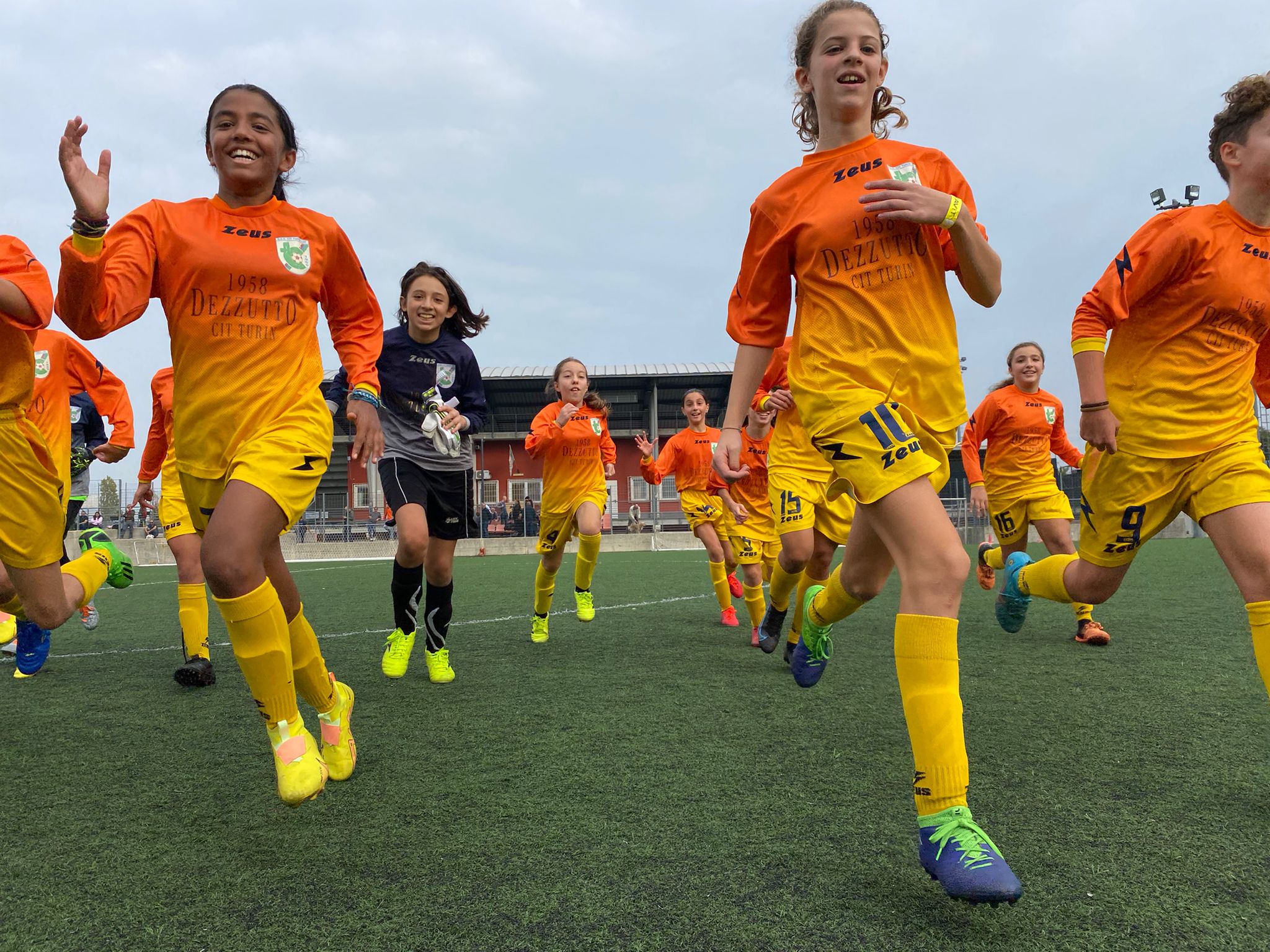 L'Under 12 femminile del Cit Turin