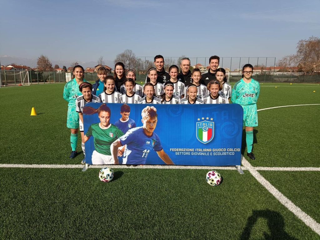 Juventus Under 12 femminile alla Danone Nations Cup (foto Fb FIGC Piemonte e Valle d'Aosta)