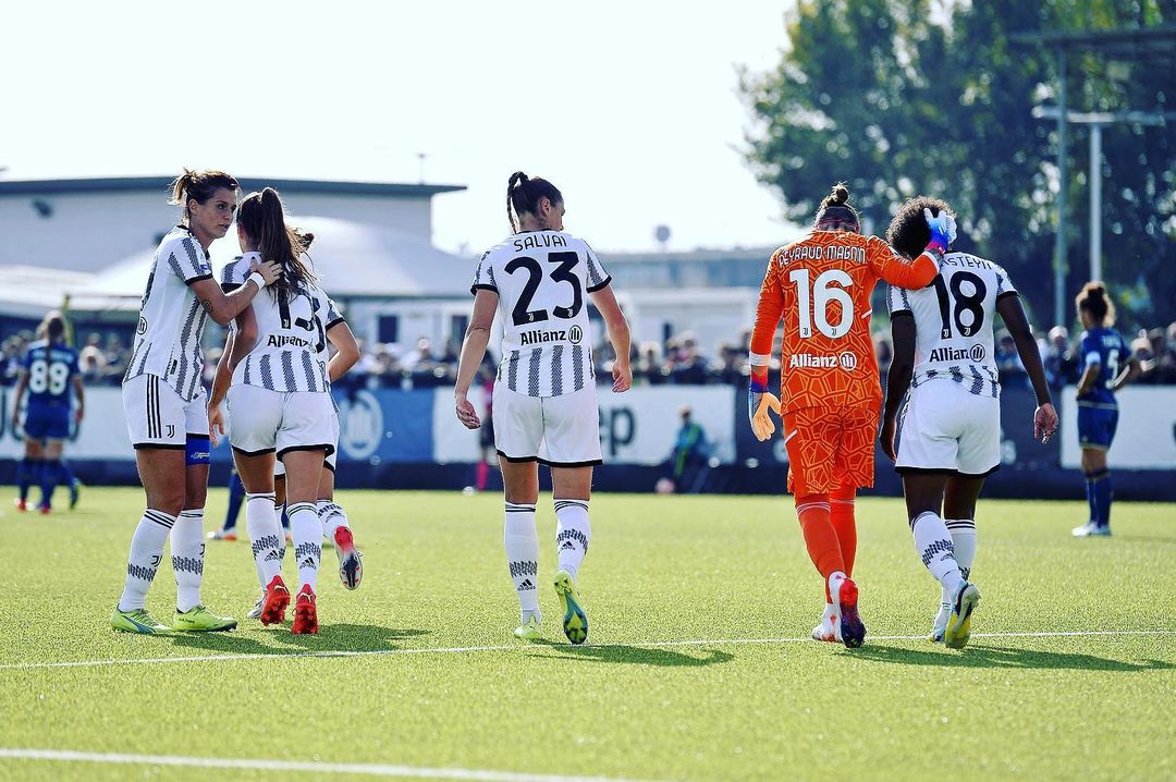 La Juventus esce sconfitta dal match contro il Milan (foto Instagram paulinepeyraudmagnin)